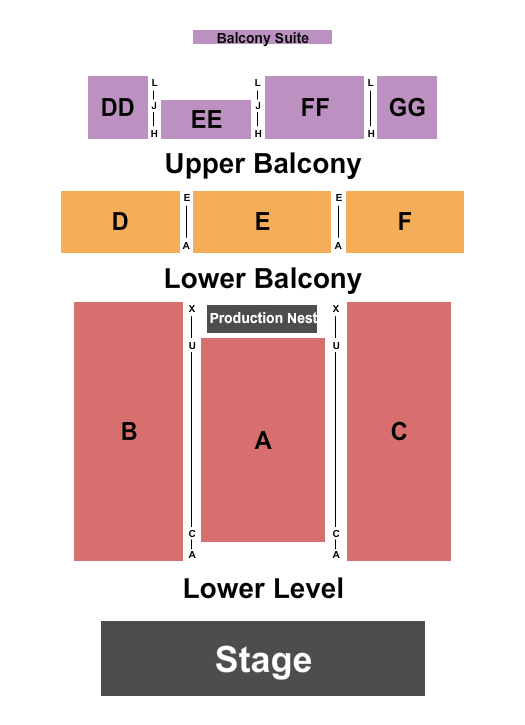 The Celestia Theater At Wadsworth Square Elton John Seating Chart